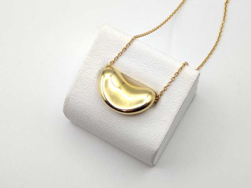 ティファニー買取 ビーンズネックレス 750YG